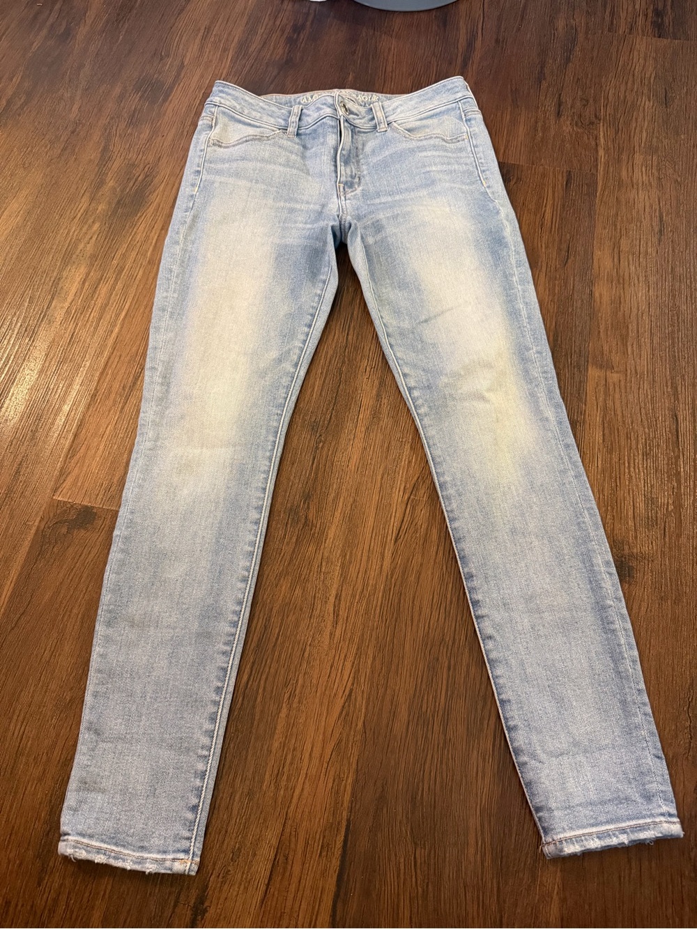 American Eagle Outfitters Light Blue Stretch Jeggings